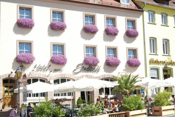 Stadtcafe Hotel Garni Hammelburg Kültér fotó