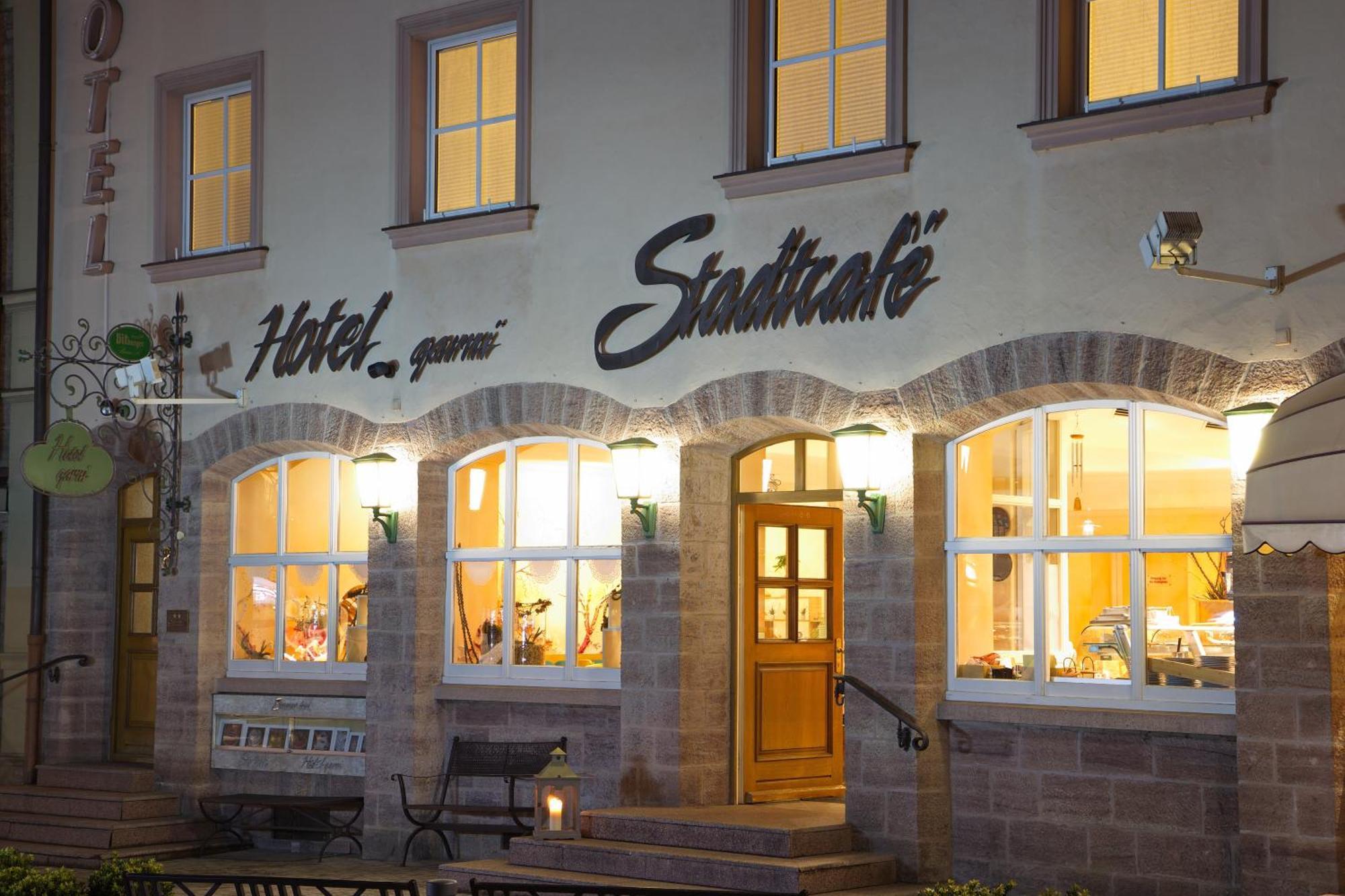 Stadtcafe Hotel Garni Hammelburg Kültér fotó